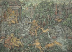 Traditional, contemporary artworks ready for auction in Bali 