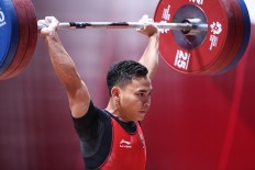 Asian Games: Weightlifter Eko wins Indonesia's fifth gold
