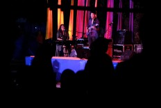 Jazz night: Singer Nita Arsen performs on the festival's opening night. JP/ Jerry Adiguna