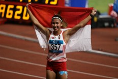 Asian Games: Emilia Nova wins silver in 100m hurdles