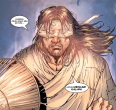 Antihero: A scene in episode one of Si Buta Dari Gua Hantu (The Blind Warrior From the Ghost Cave) shows Barda, also known as Si Buta, helping villagers living under oppression.