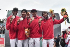 Asian Games: Indonesia earns silver in beach volleyball