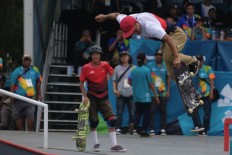 Asian Games: Indonesia clinches silver, bronze in skateboard men’s park events