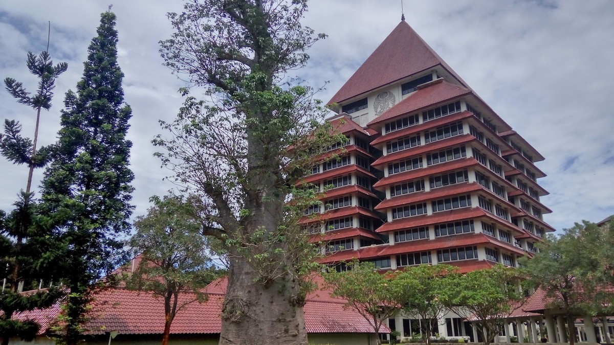 University of Indonesia campus in Depok, West Java. Image: Wikimedia Commons/Ilham Kuniawan Gumilang.