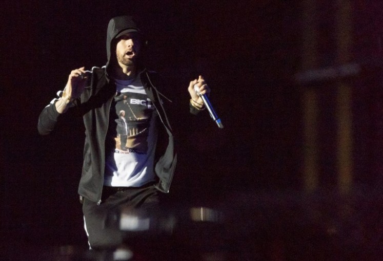 Eminem album urges gun control, sparks anger over bomb lyric