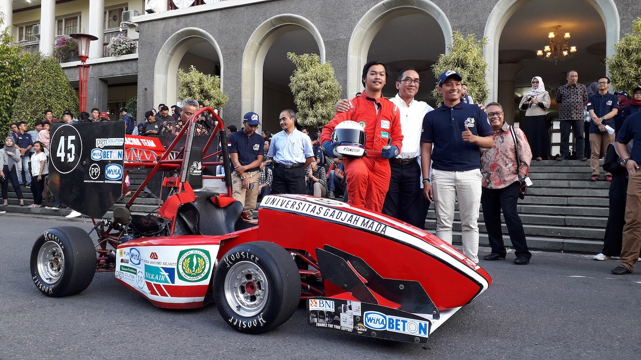 Ugm Team Targets Top 3 In Student Formula Japan 2018 Sports The 