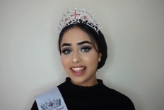 Miss England contestant in hijab first