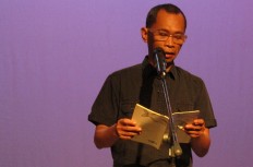 Gunawan Maryanto launches new poetry collection 