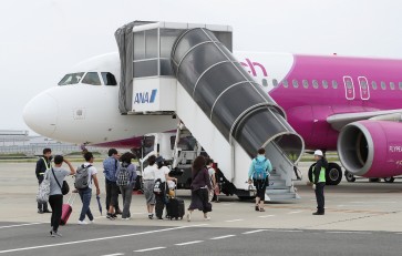 Railway services to typhoon-hit Kansai airport resume