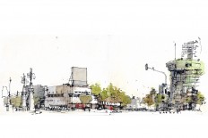 Exhibition celebrates sketch art