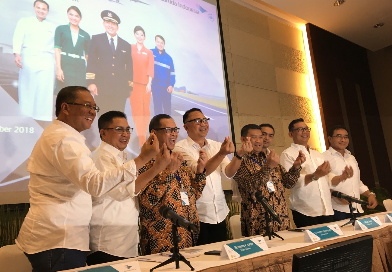 Garuda’s new directors vow to focus on human capital transformation