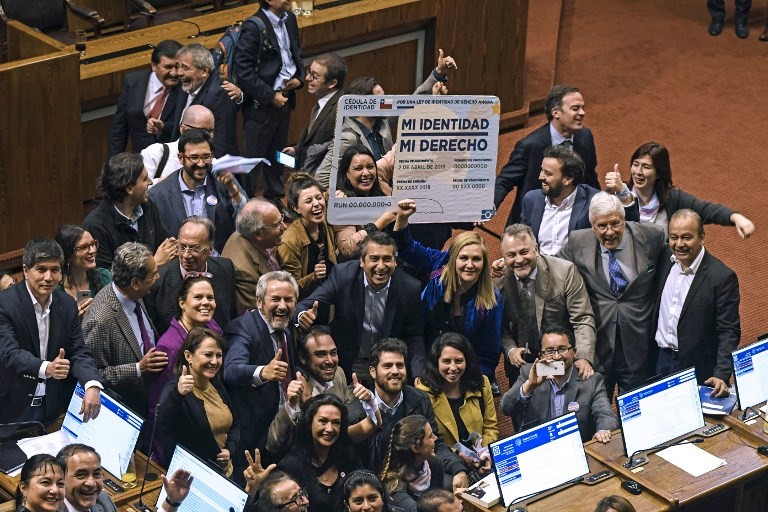 Chile passes law allowing teens over 14 to change their legal sex