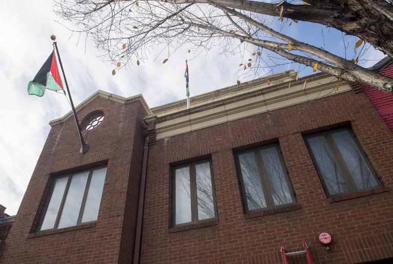Palestinian mission shuttered in Washington