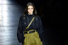 Alberta Ferretti's soft-toned urban explorers open Milan Fashion Week