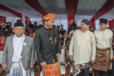 Yudhoyono walks out of campaign declaration 