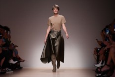 Tool belts and cycling shorts trending at Milan Fashion Week