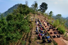 Climber missing on Mt. Lawu