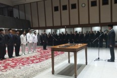 Anies proposes organizational changes within Jakarta administration