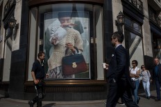 Burberry says new designer creating buzz to drive turnaround