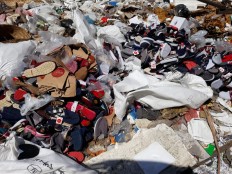 Wakai destroys fake goods with Bali Police