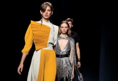 Pleats and sparkles at Meghan Markle favorite Givenchy in Paris