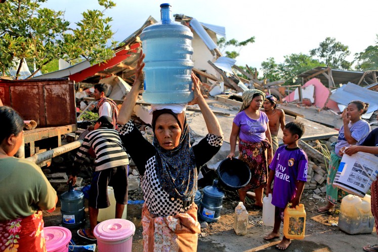 Red tape hinders Lombok reconstruction