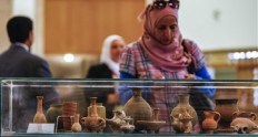 Syria's recovered antiquities go on display at Damascus opera