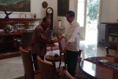 Dream come true, BNPB's Sutopo meets longtime idol Jokowi
