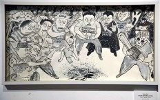 A tribute to heroes of caricature