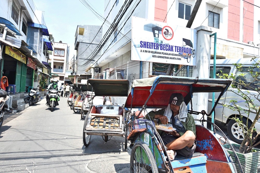 Union dreams of making ‘becak’ worthy of modern Jakarta - City - The ...