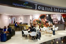 Information center, special facilities welcome delegates at Bali airport