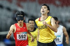 Asian Para Games: Visually impaired sprinters, guides run as one