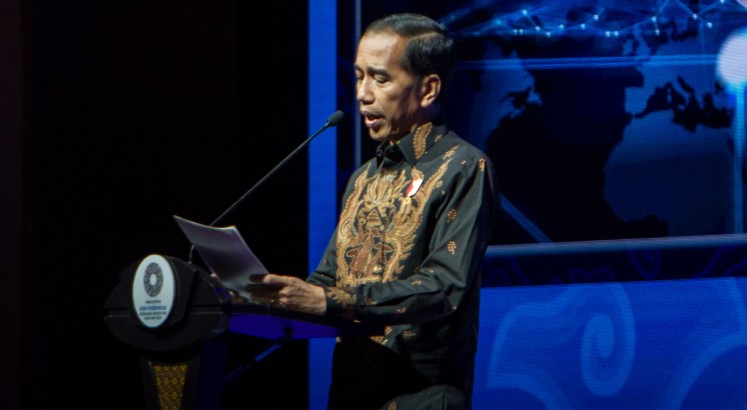 Jokowi stresses experimentation, innovation at Bali Fintech Agenda
