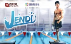 'Jendi', a comic book released on digital comic platform CIAYO Comics for the 2018 Asian Para Games, follows the story of disabled swimmer Jendi.