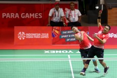 Asian Para Games: Indonesia adds six golds in badminton finals