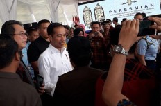 Jokowi opens two airports in East Kalimantan
