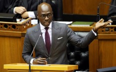 S.African home affairs minister says he was blackmailed over sex video