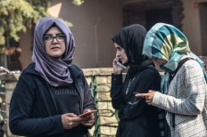 Khashoggi's fiancee hits out at Trump over 'cover-up'