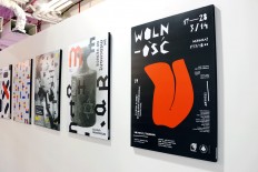 Artist shows her take on poster design