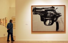 Warhol's `Gun' is said to be offered by star adviser at auction