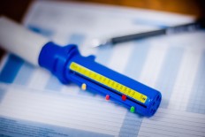 An illustration of a lung capacity (peak airflow) meter