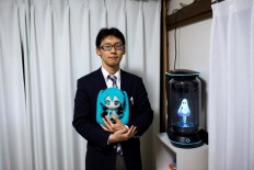 Crazy in love? The Japanese man 'married' to a hologram