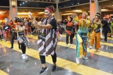 More than 4,000 people participate in Indonesia Menari 2018