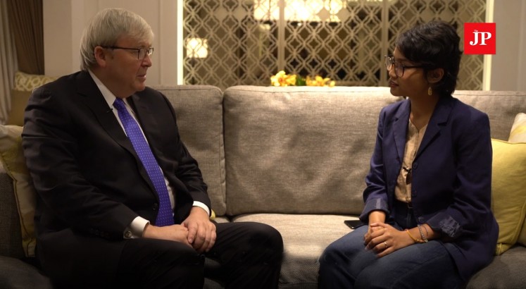Five minutes with a diplomat: Kevin Rudd