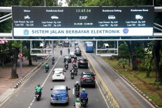 Jakarta puts road pricing scheme on hold for next year