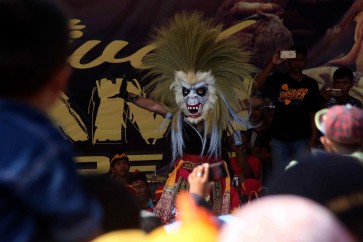 Walking Among Giant Straw Creatures