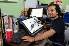 Hendry Prasetya lives his artistic life to the fullest