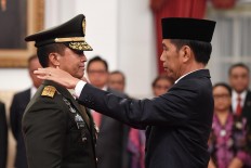 Will Jokowi play Gen. Andika as his wild card in 2024?