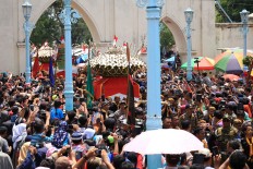 Sekaten celebrations cheer crowds in Surakarta 