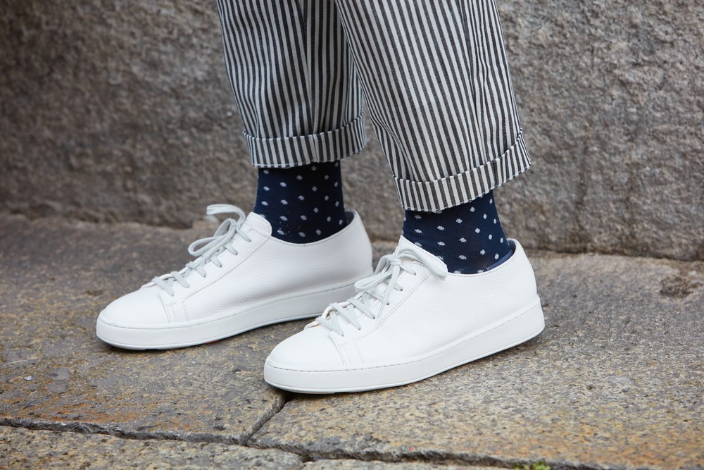 slip on sneakers with socks